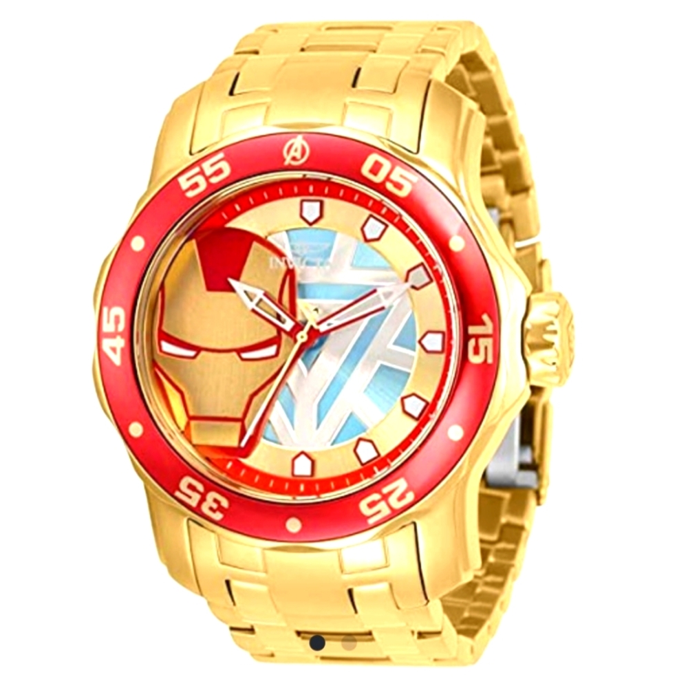 Limited Edition Marvel Ironman Invicta Watch 48mm